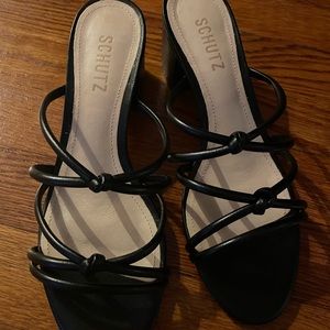 Ladies Black Sandals